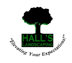 Hall's Landscaping Logo