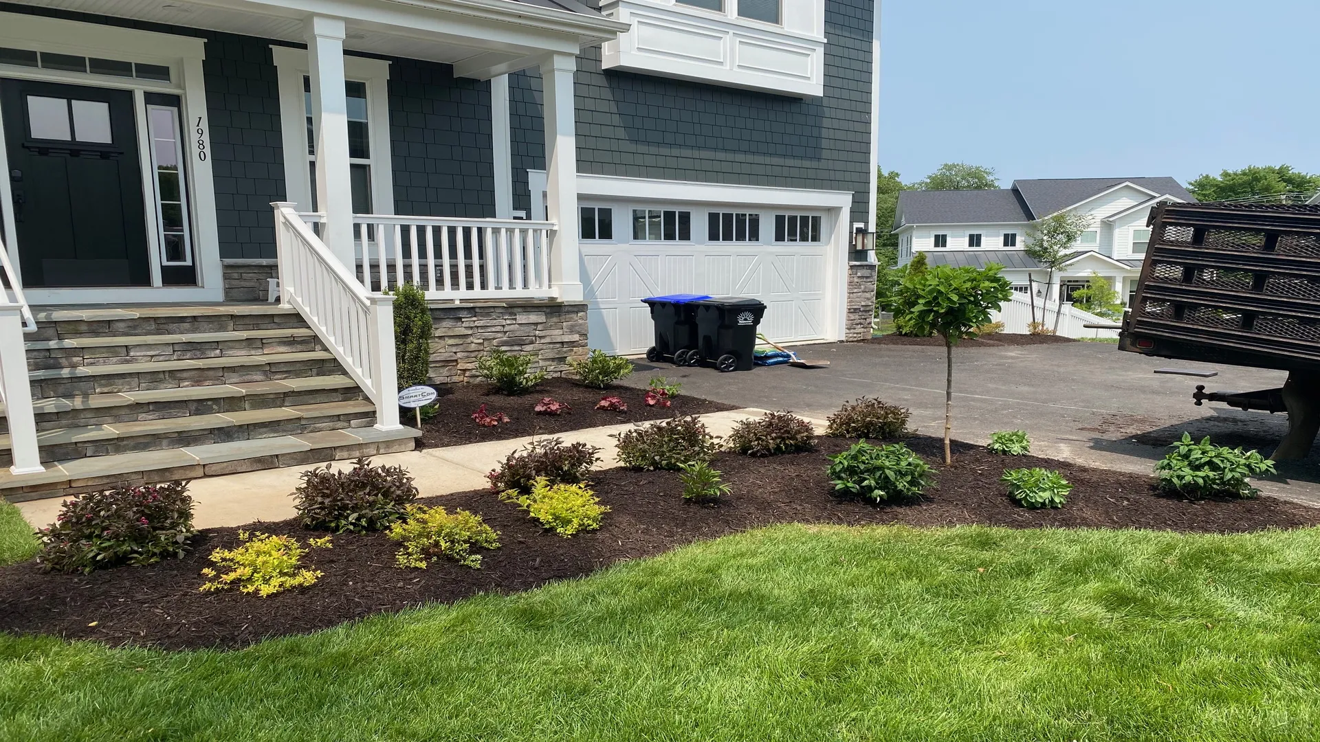 Professional Planting Services by Hall's Landscaping