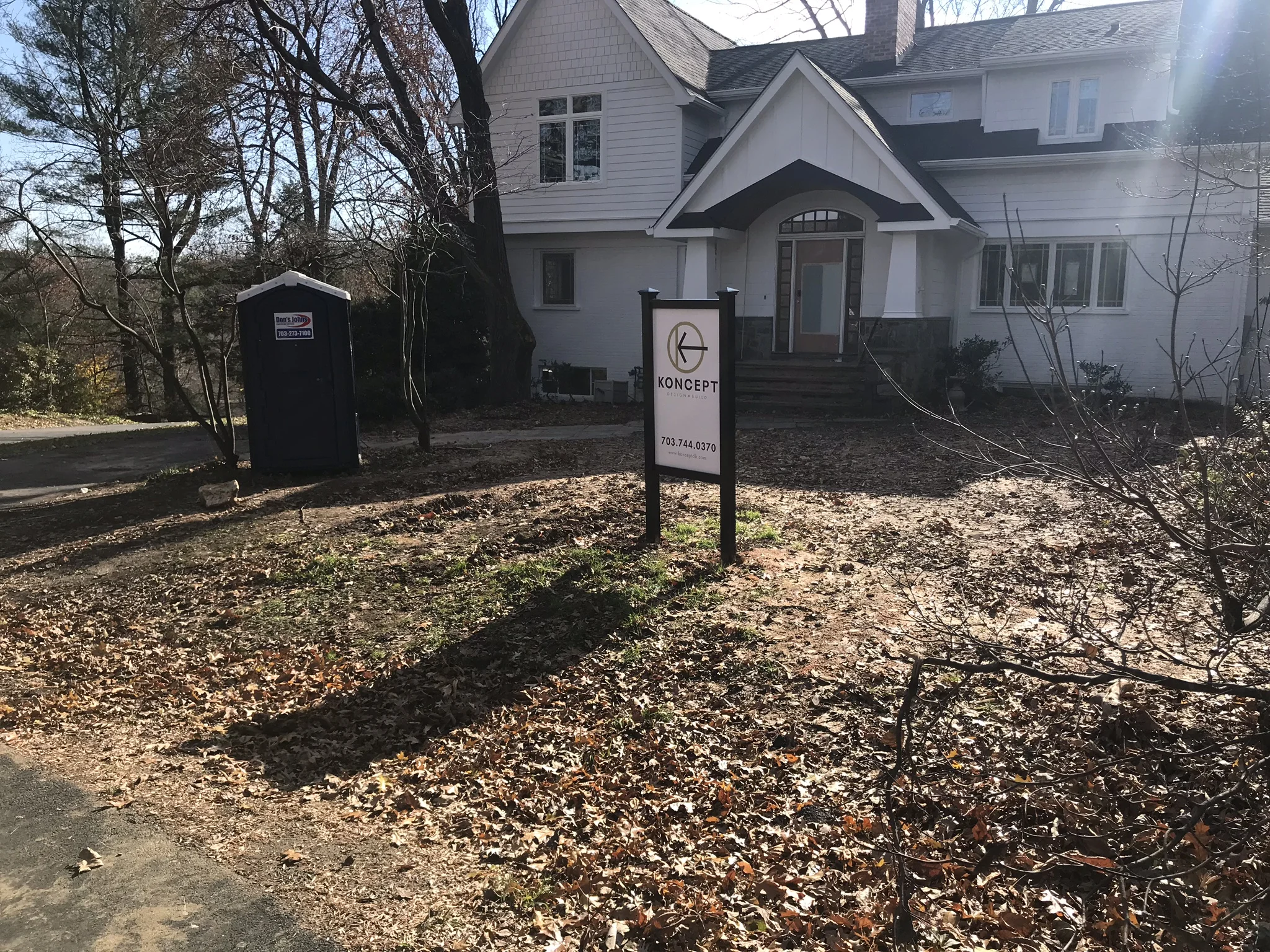 Before Sod Installation In Arlington